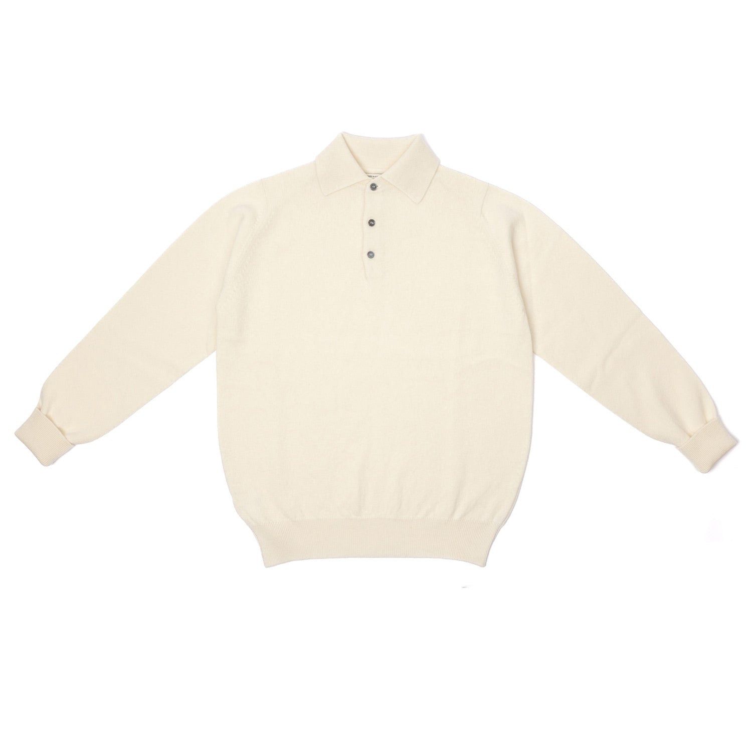 MJ Exklusiv: Polo-Pullover "Rob Howard" aus reiner Geelong Lambswool - 2 Ply